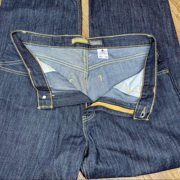 Vintage Levi's Silvertab Baggy Strsight Men's Jeans Size 33x30 - Picture 4 of 15